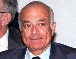 Egyptian Foreign Minister and arab league secretary Nabeel Arabi