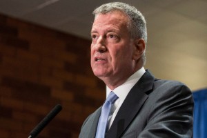 NYC Mayor De Blasio Discusses Legionnaire's Disease Outbreak In The Bronx
