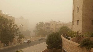 israel sandstorm