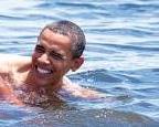 obama-swimming