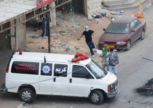 palestinian ambulance