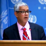 U.N. Secretary General Deputy Spokesman Farhan Haq