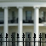 white house fence