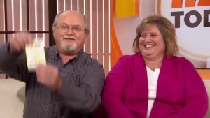 Lottery winners John and Lisa Robinson