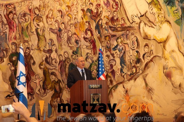 PM Netanyahu at ceremony