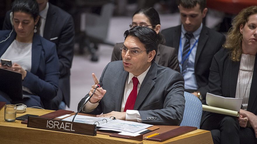 ‘You Talk About Gaza But Won’t Say Hamas’: Danon Clashes With UN Officials in...