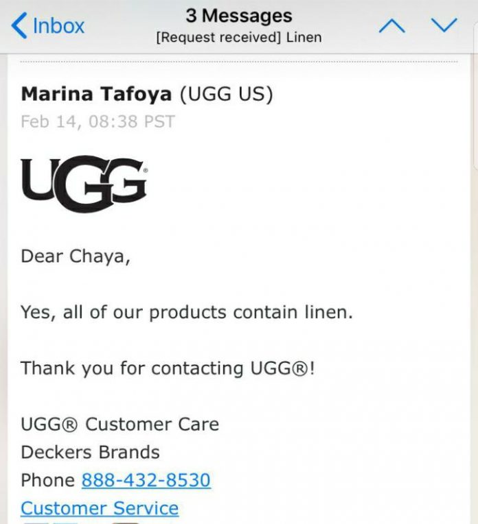ugg store phone number