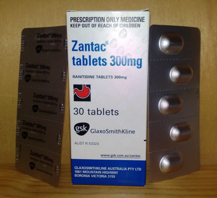 what type of cancer is ranitidine causing