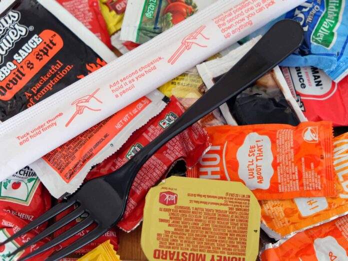 New law reduce use of single-use utensils, condiments, straws