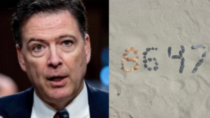 DOJ Says Comey’s ‘86 47’ Seashell Post Could Be Read as Threat to Kill Trump