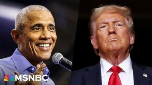 Obama Says His Impact Would Be Diminished If He Criticized Trump More Often Image