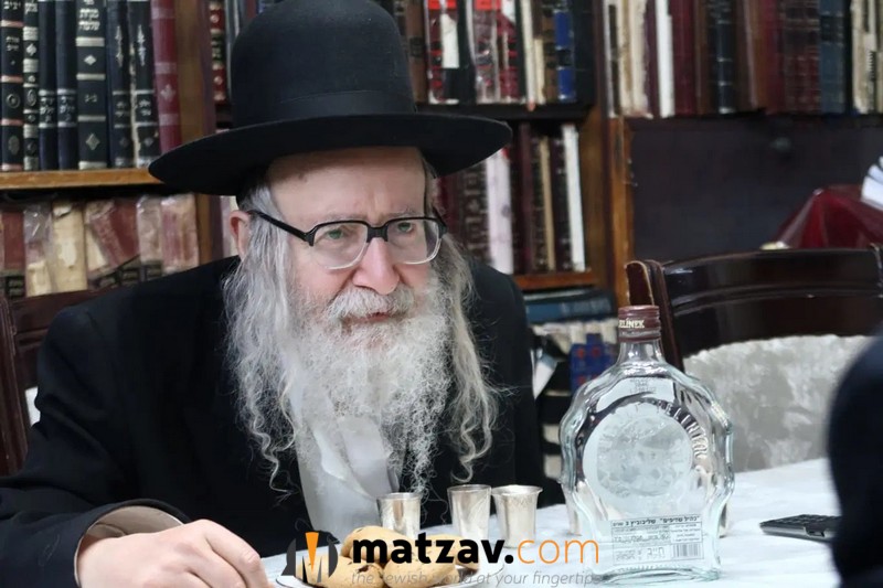 Storm in Chassidic World After Amshinover Rebbe Discusses Permissibility of...