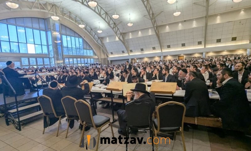 WATCH: Torah Debate Erupts in Lakewood as Rav Yisroel Bunim Schreiber Delivers...
