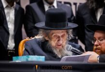 VIDEOS, PHOTOS: At Keren Olam HaTorah’s Inspiring “Rischa D’Oraysa” Event in Lakewood With Rav Dov Landau Last Night