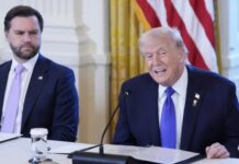 Trump, Vance, Iranian Official Sign US-Iran Peace Memo