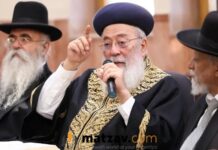 Rav Amar Blasts Har Habayis Campaign: “Lies and Deception — They Are Falsifying Things in My Name”