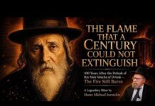 Watch: The Flame That Was Never Extinguished – 100th Yahrtzeit of Rav Meir Simcha by R’ Michoel Sorotzkin