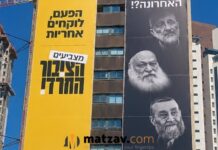 New Chareidi Party Launches Campaign: “Where Were You During the Last Knesset Term?”