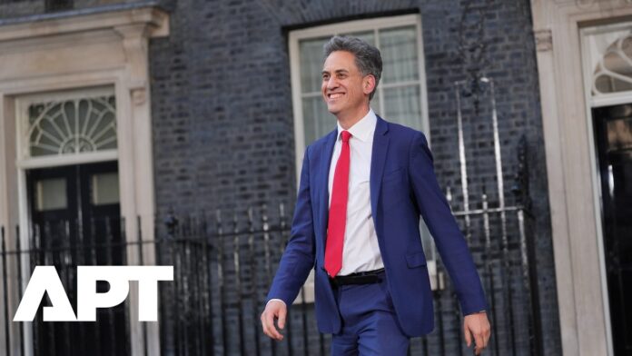 British Foreign Secretary Ed Miliband