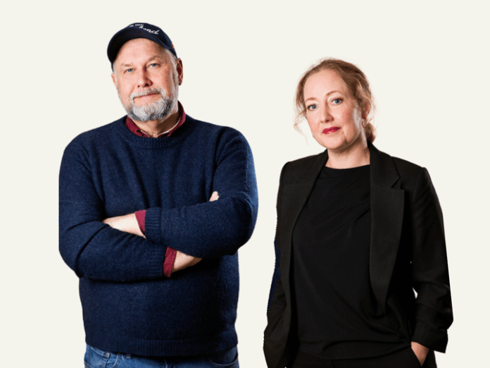 Jonas Sjöstedt and Hanna Gedin