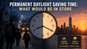 Permanent Daylight Saving Time Could End Pre-5 P.M. Sunsets — But Bring 9 A.M. Winter Sunrises
