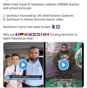 UN Refuses to Apologize After Ceremony Honored Hamas Commander Who Ran UNRWA School