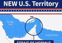 Trump Escalates Hormuz Claim With ‘New US Territory’ Map, Says No Iran Talks Are Planned