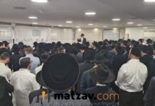 Thousands Attend Levayah of Mrs. Rivka Feivelson a”h in Yerushalayim