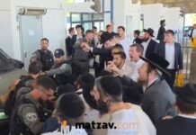 Chareidi Draft Evader Arrested in Allegedly Stolen Car; Protesters Block Route 443