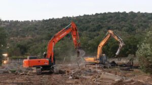 Israel Steps Up Area C Enforcement, Demolishes Illegal Construction Near Security Fence and Ancient Site
