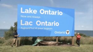 Canada Digs In Against Trump’s ‘Lake America’ as Ontario Premier Unveils Massive ‘Lake Ontario’ Sign