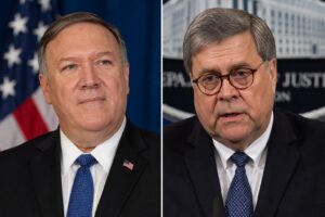 Report: FBI Labeled Mike Pompeo, Bill Barr as ‘Conduits’ of Russian Disinformation