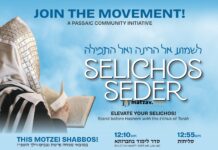Following Flatbush’s Lead, Passaic Shuls Unite for Community-Wide Pre-Selichos Seder