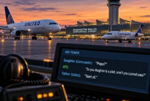 Father-Daughter Pilots Stumble Into Surprise Family Reunion Over Dulles Air Traffic Radio