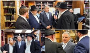 Shin Bet Chief David Zini Visits Chabad Headquarters at 770 During U.S. Trip