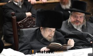 Belzer Rebbe Taken to Hadassah Hospital for Tests After Feeling Unwell