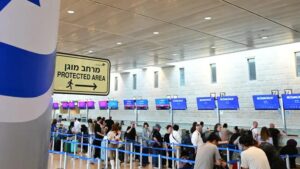 Dozens of Breslover Chassidim Headed to Uman Stopped at Ben Gurion, Taba Over Draft Orders