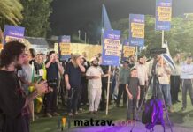 Hundreds Protest Outside Military Prison Over Arrest of Chareidi Givati Soldiers: ‘They Deserve a Medal, Not Punishment’